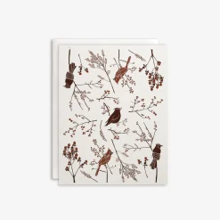 Birds + Berries Card