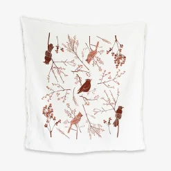 Birds + Berries Towel