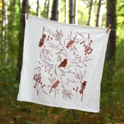 Birds + Berries Towel