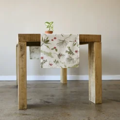Boughs + Berries Organic Table Runner - 98