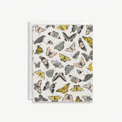 Butterfly Kisses Card : Slate