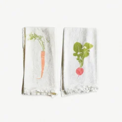 Carrot + Radish Napkins