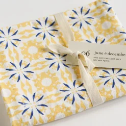 Chicory Towel : Tangerine