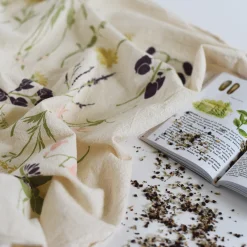 Eastern Region Wildflowers Towel - Natural