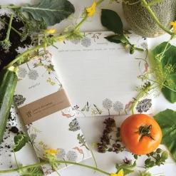 Flowering Veggies Market List Notepad