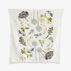 Flowering Veggies Towel