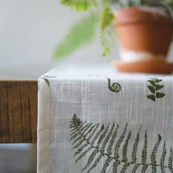 Fronds Organic Table Runner - 98