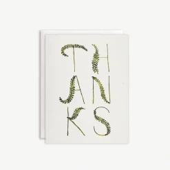 Fronds Thank You Card