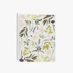 Garden Herbs Card : Pink