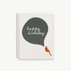 Happy Birthday Card : Cardinal