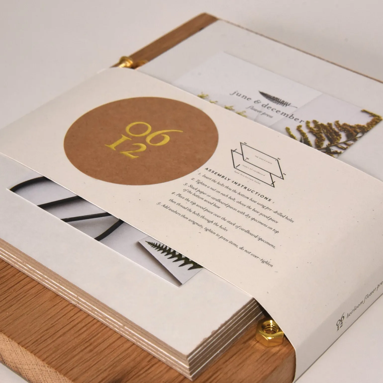 Heirloom Flower Press : 6x8