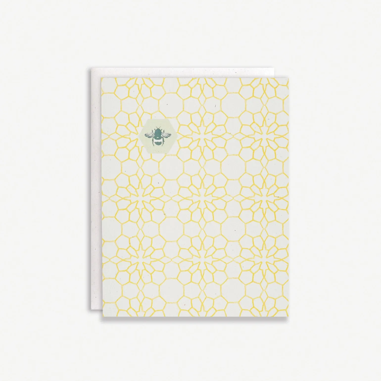 Honeycomb Flowers Card
