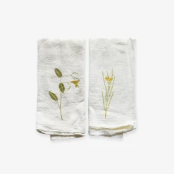 Jewelweed + Hairy Bittercress Napkins