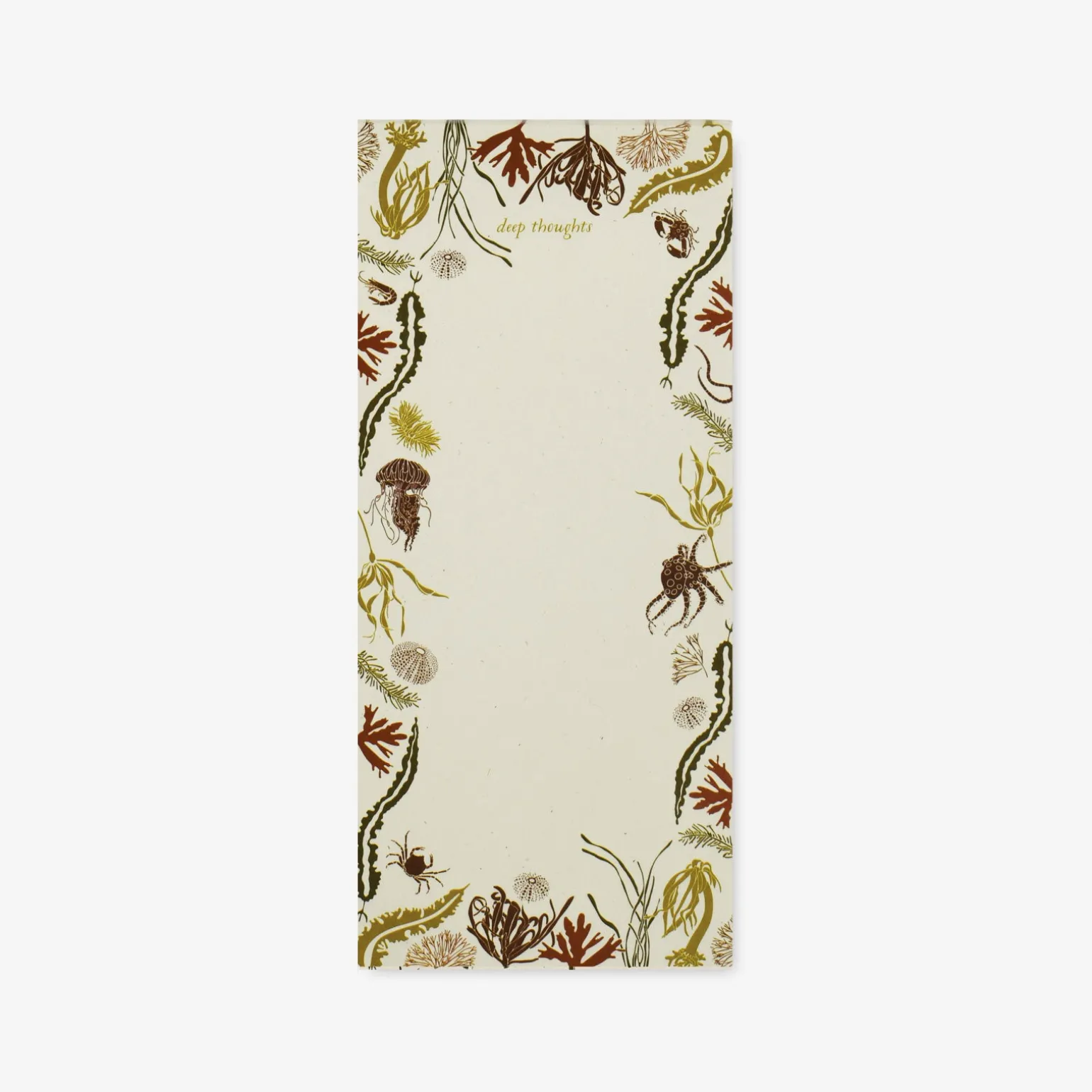Kelp Forest Deep Thoughts Notepad