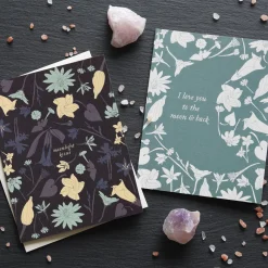 Love You to the Moon + Back Card