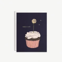 Make A Wish Cupcake Card