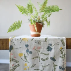 Meadow Organic Table Runner - 98