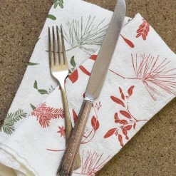 Mixed Boughs & Berries Napkins