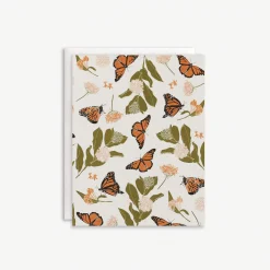 Monarchs & Milkweeds Card