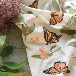 Monarchs & Milkweeds Towel