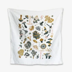 Mosses + Mushrooms Towel