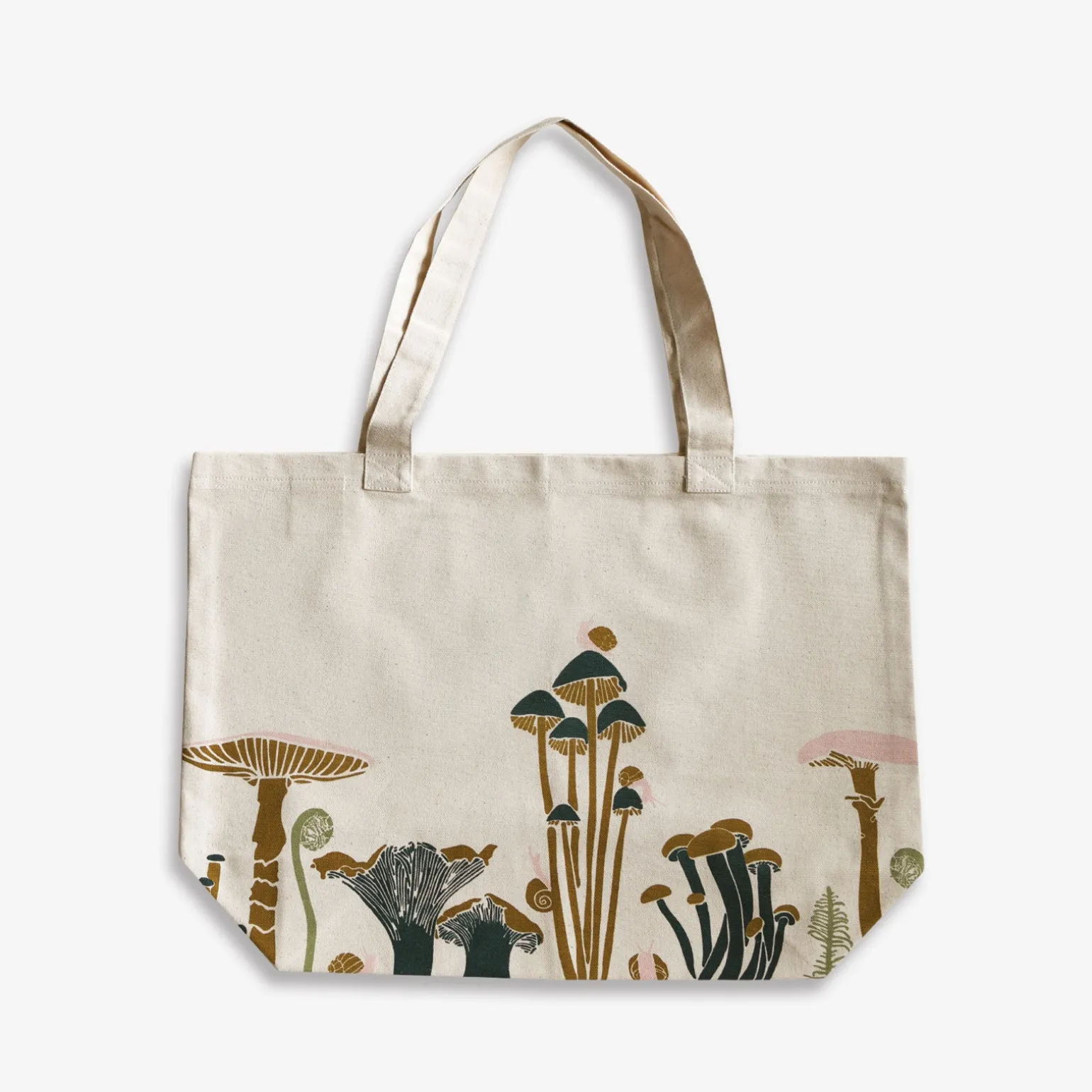 Mushroom Organic Canvas Tote