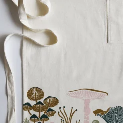 Mushrooms Organic Apron