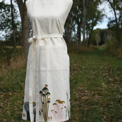 Mushrooms Organic Apron