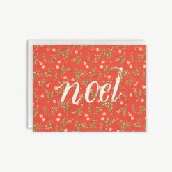 Noel Card : Boxwood and Bells