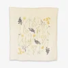 Northern Region Wildflowers Towel - Natural