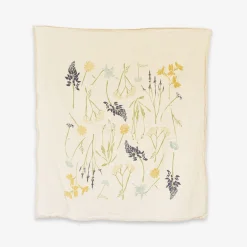 Northern Region Wildflowers Towel - Natural