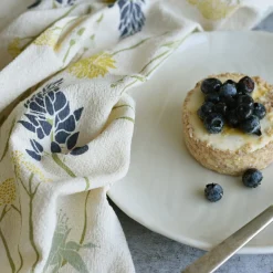 Northern Region Wildflowers Towel - Natural