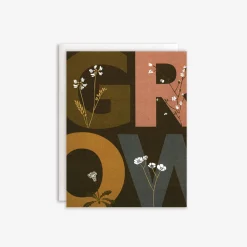 Overgrown GROW Card