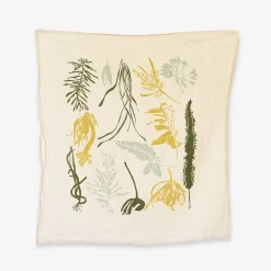 Pacific Seaweeds Towel - Natural