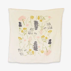 Southern Region Wildflowers Towel - Natural