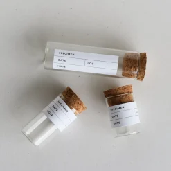 Specimen Bottles with Cork