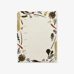 Spring Veggie Meal Planner Desk Pad