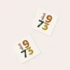 1973 Sticker : 3x3 Square