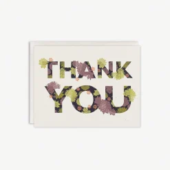 Succulent Thank You Card