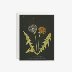 Sun, Moon + Stars Card