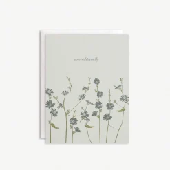 Unconditional Chicory Card