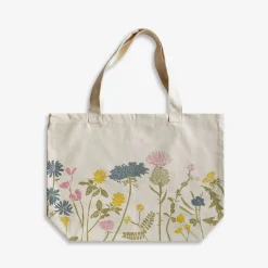 Wildflower Organic Canvas Tote