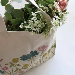 Wildflower Organic Canvas Tote